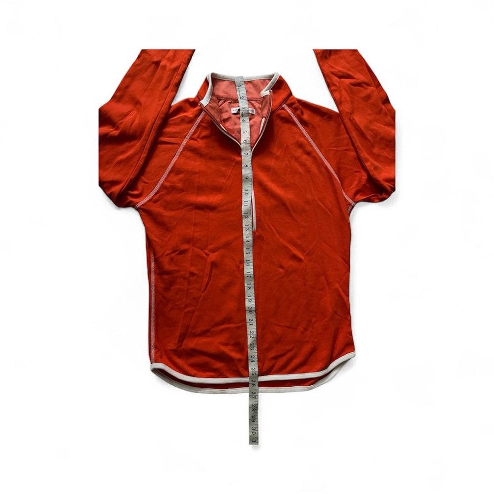 Peter Millar Orange Quarter-Zip Pullover - image 3